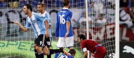 Amical: Italia - Argentina 1-2 (video)
